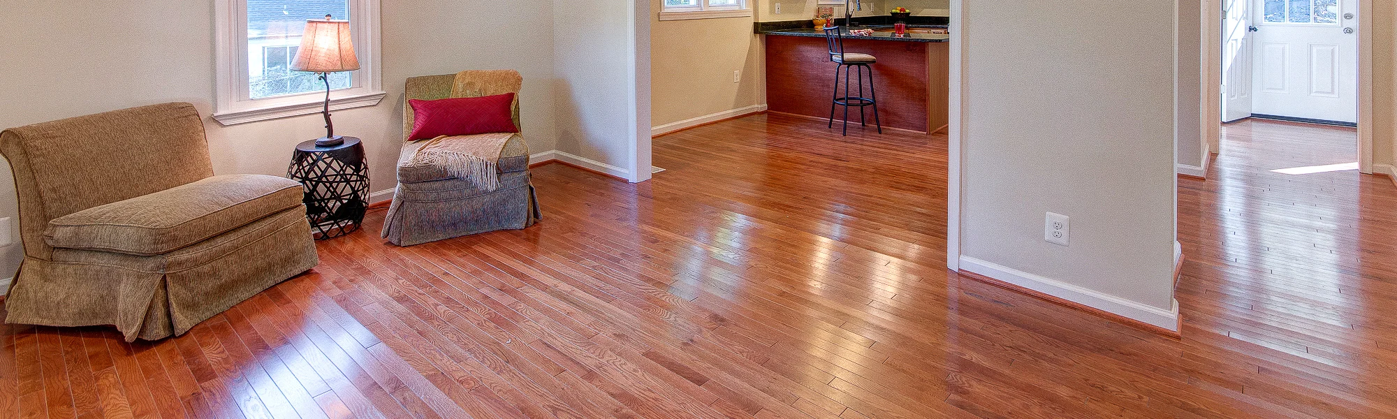 Hardwood Flooring in a home