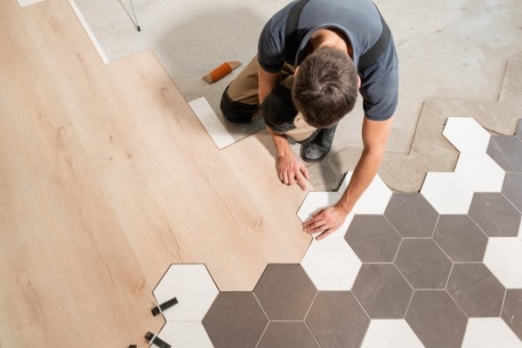 Flooring installation services in Crofton