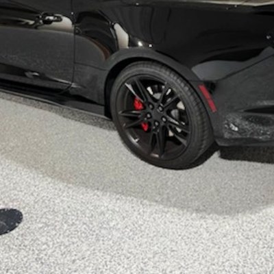 garage epoxy flooring example